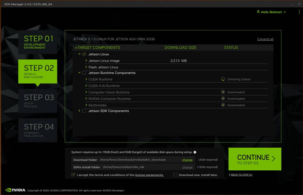 SDK Manager step-2