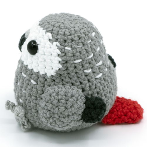 Amigurumi Cinza Africano