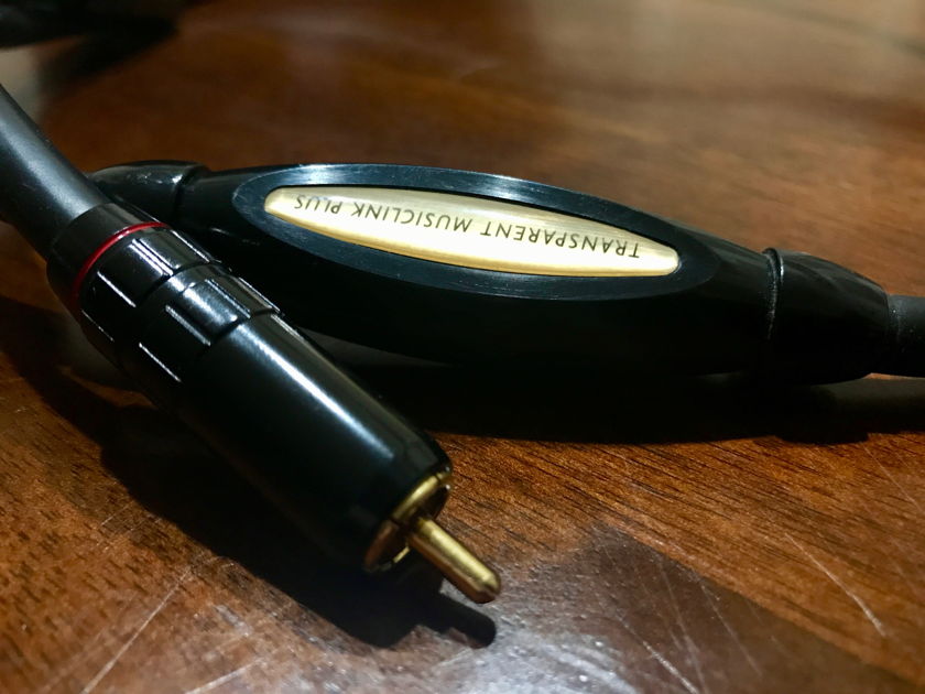 Transparent Audio MusicLink Plus RCA Interconnect (1m long)