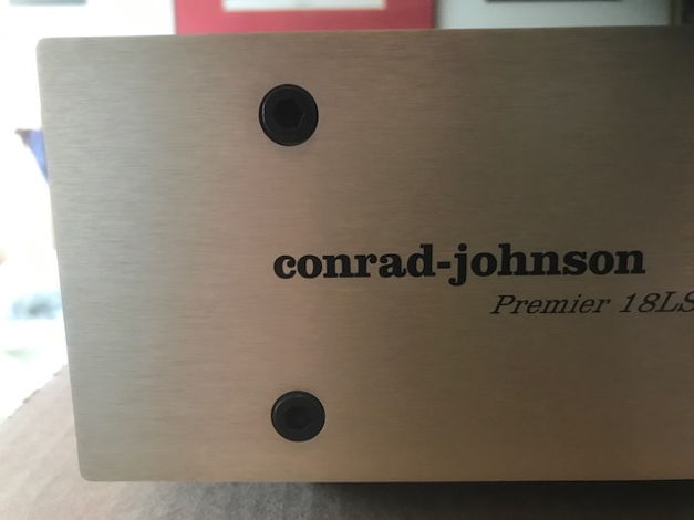 Conrad Johnson Premiere 18LS Solid Stae Preamp Prem 18L...