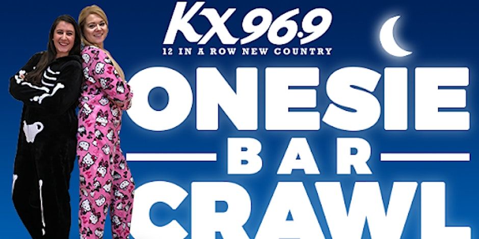 KX96.9 Onesie Crawl 2024 promotional image