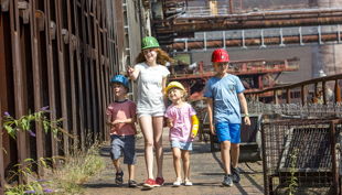 stiftung zollverein kinder bei der zeche