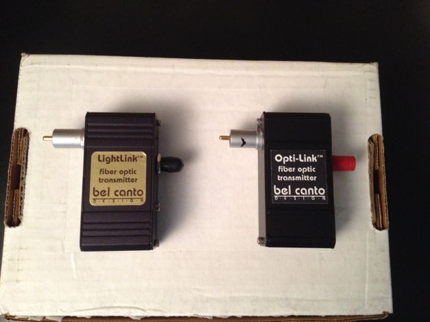 Bel Canto Design Opti-Link Coax (RCA) to ST (AT & T) gl...