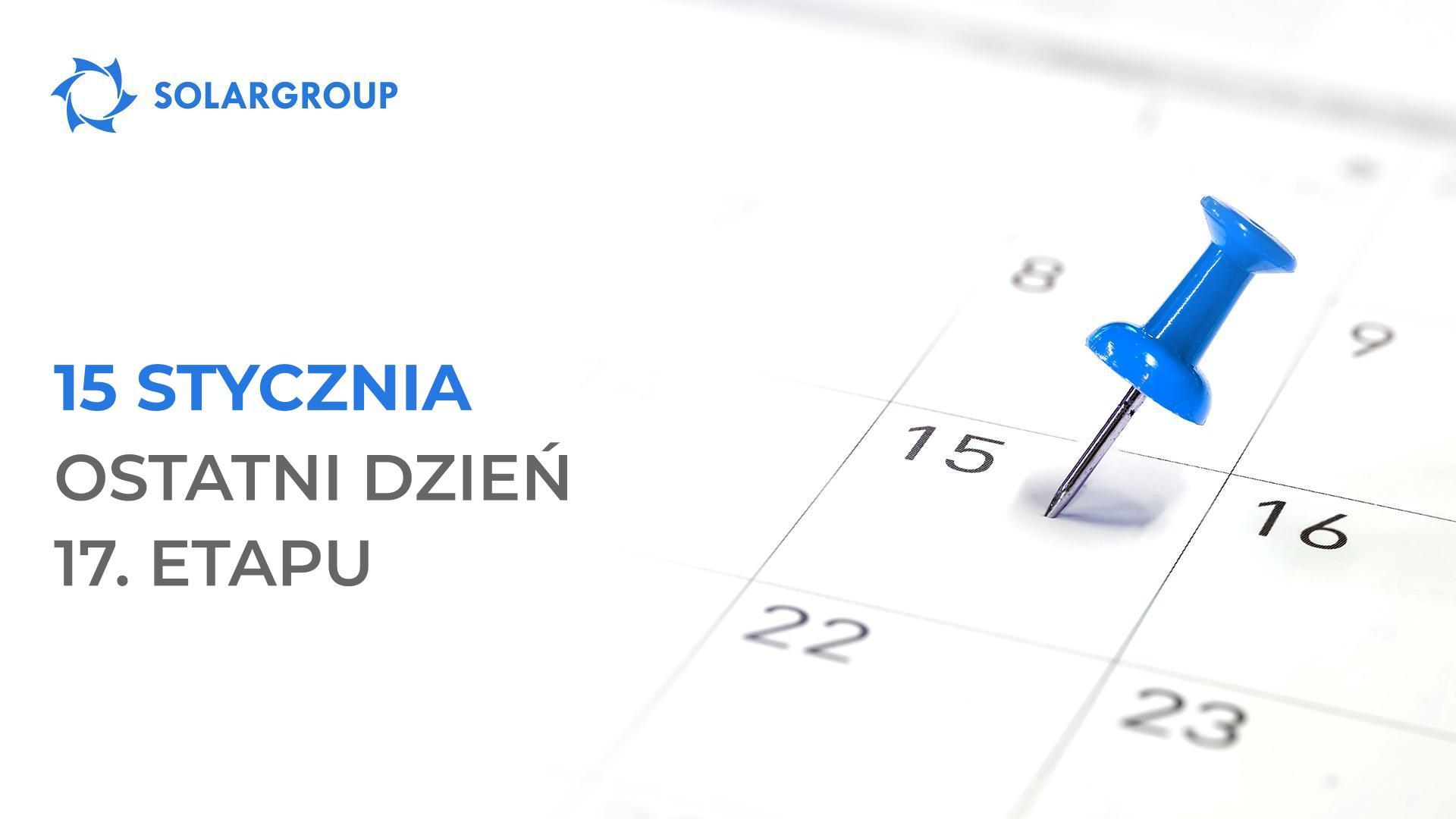 Ostatni dzień 17. etapu: przypomnienie dla uczestników projektu Silniki Duyunova