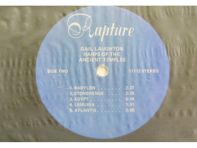 Gail Laughton - Harps of the Ancient Temples First Press; Blade Runner Mystery!