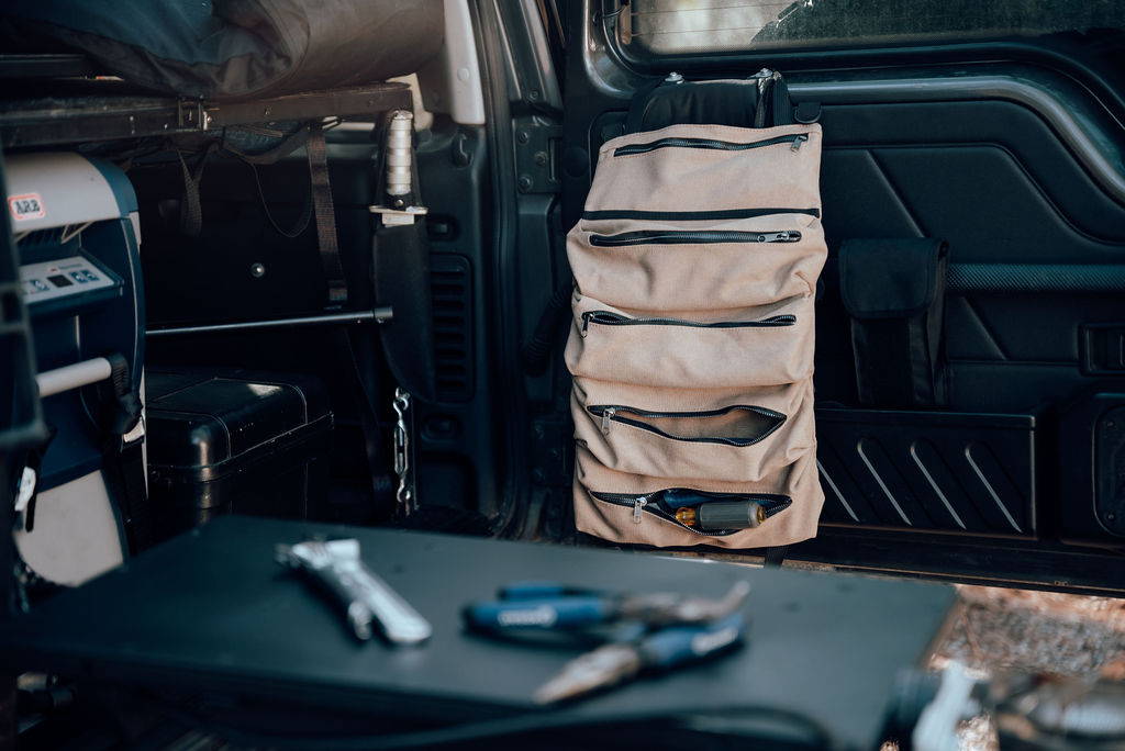 Tool Roll In vehicle