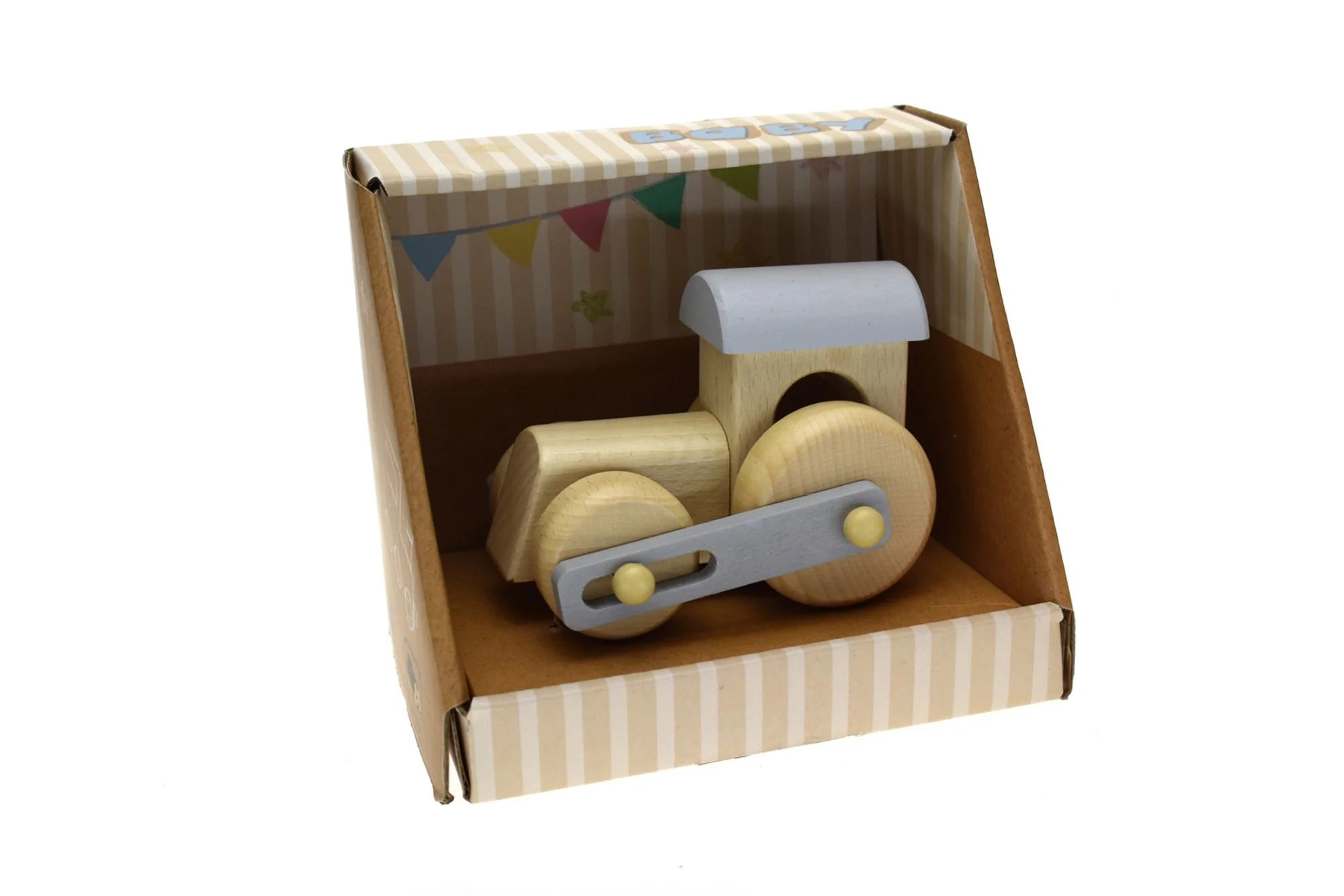 Wooden Train Engine Toy - Image 3