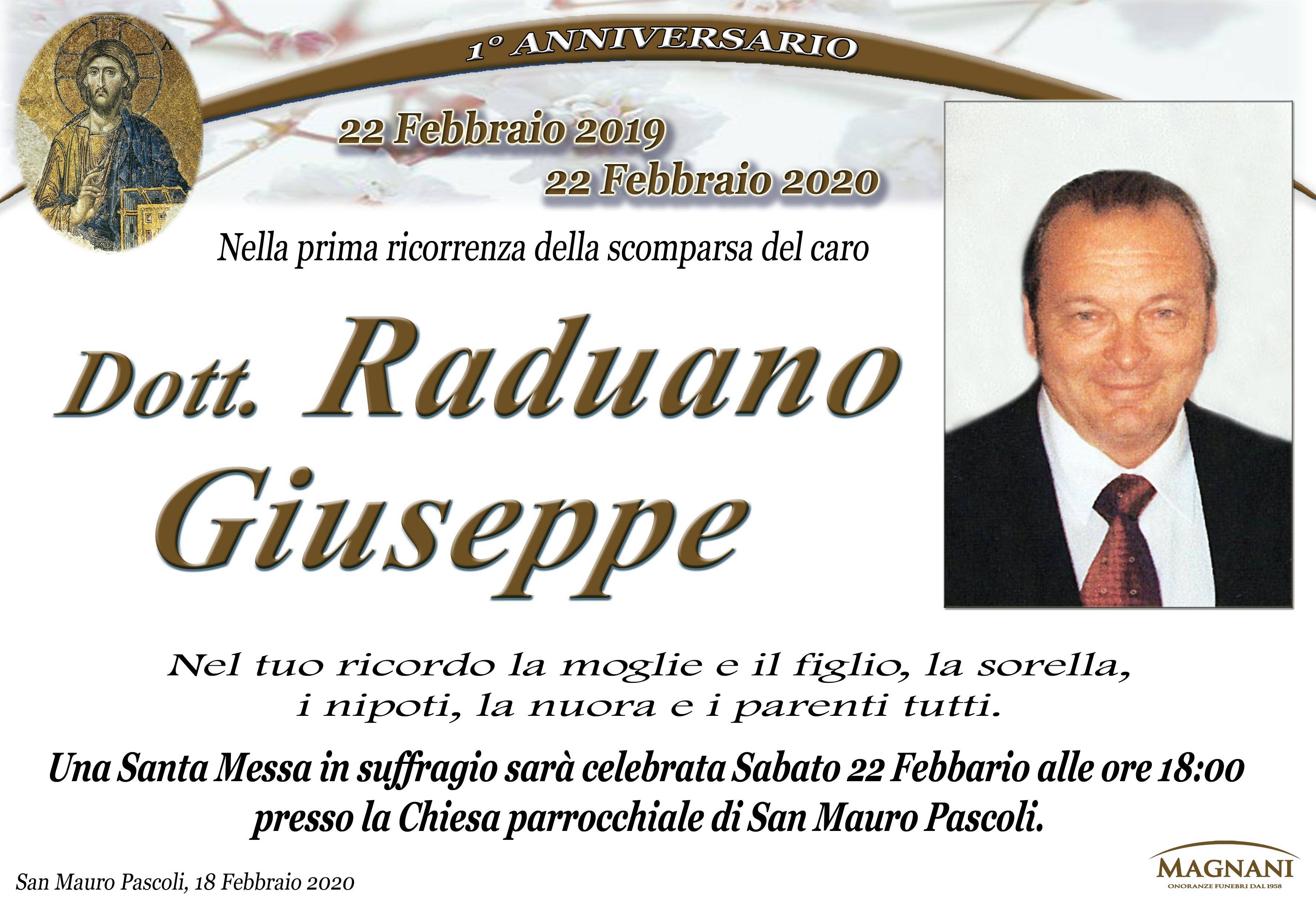 Dott. Giuseppe Raduano