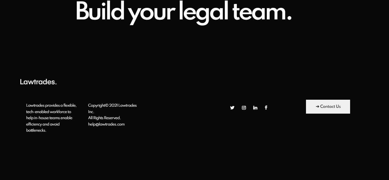 Lawtrades product / service