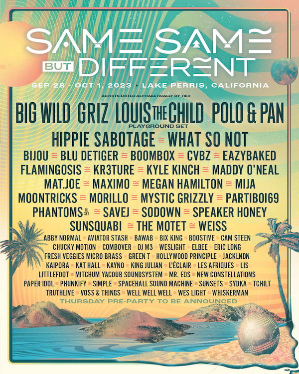 Same Same But Different Music Festival Same Same But Different Festival