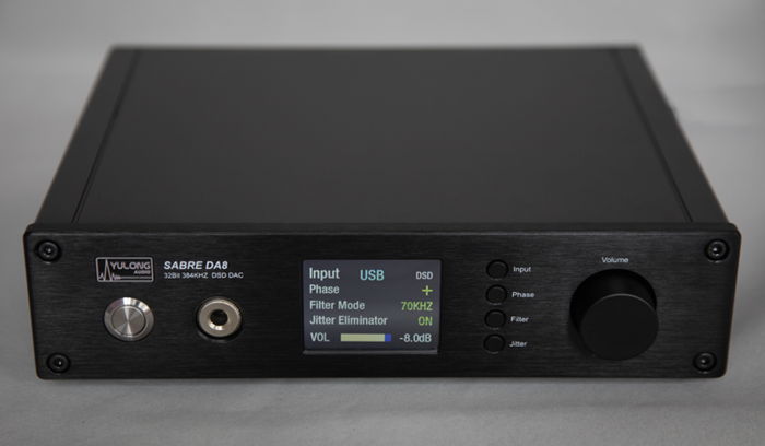 Yulong Audio  Sabre DA8 DSD 32bit/384KHz DAC (Save $100)