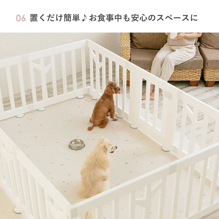 食事中も安心のスペース