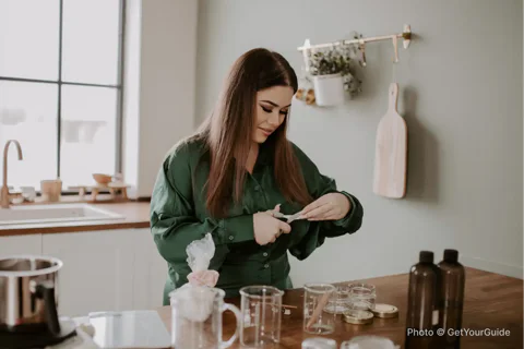 Candle-Making Workshop with Custom Scent