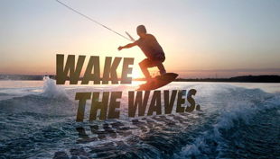 wake beach wakeboarden