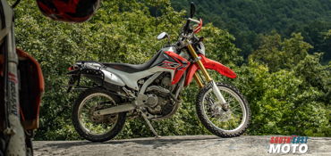 2015 HONDA CRF250L motorcycle for rent near Mill Spring, NC