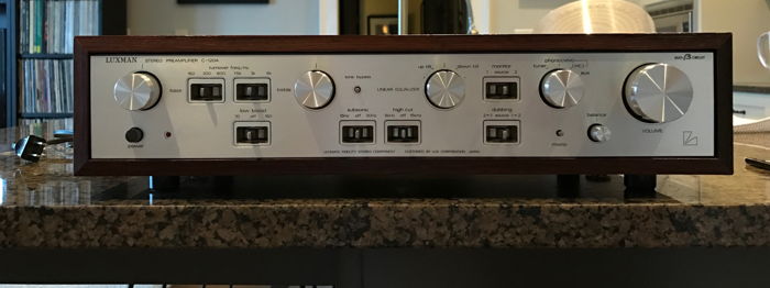 LUXMAN C-120a Preamp Vintage  early 80's beautiful cond...