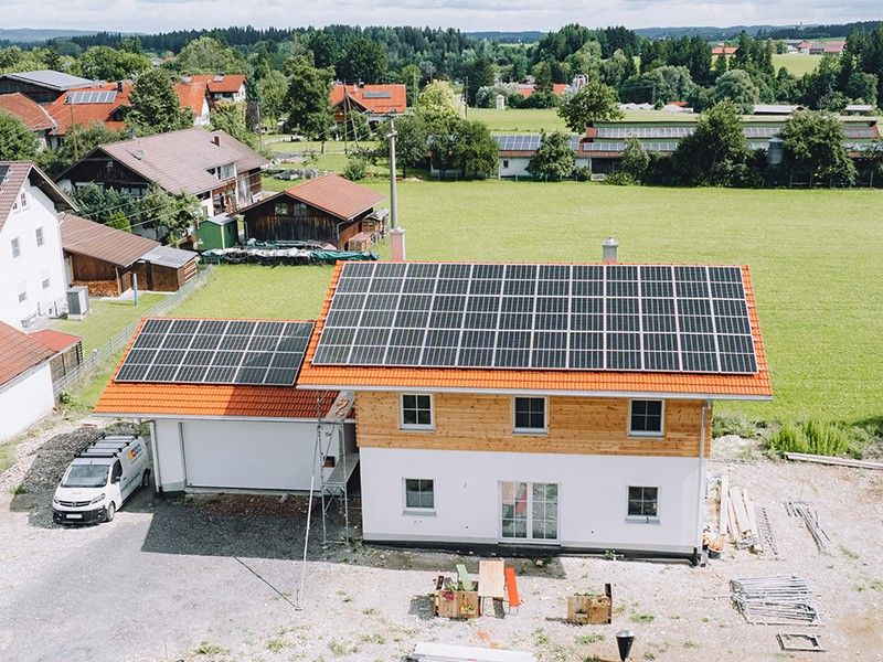 Kundenobjekt mit PV-Dachanlage