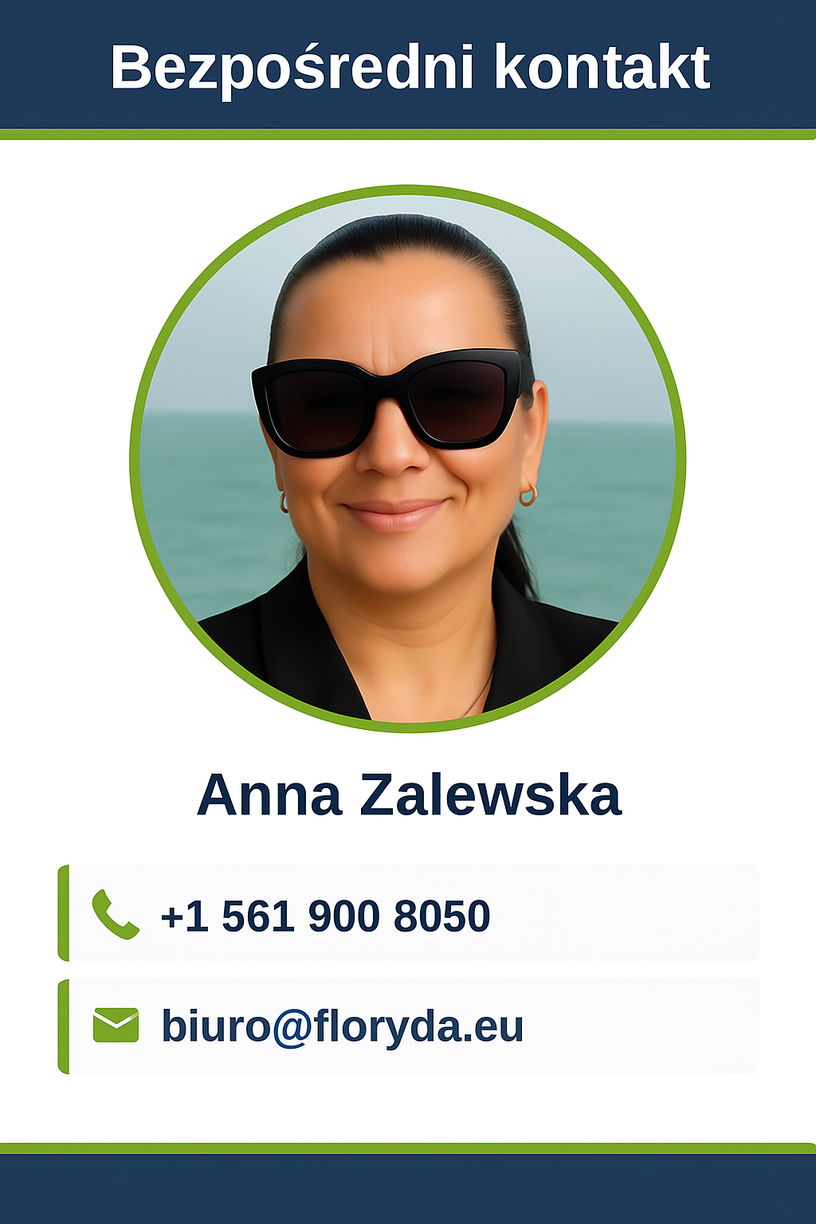 ANNA ZALEWSKA - polski pośrednik na Florydzie Logo