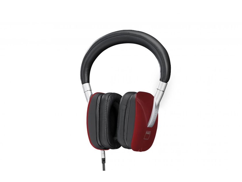 NAD VISO HP50 Headphones with Room Feel, Manufacturer's Warranty & Free Shipping (Red)