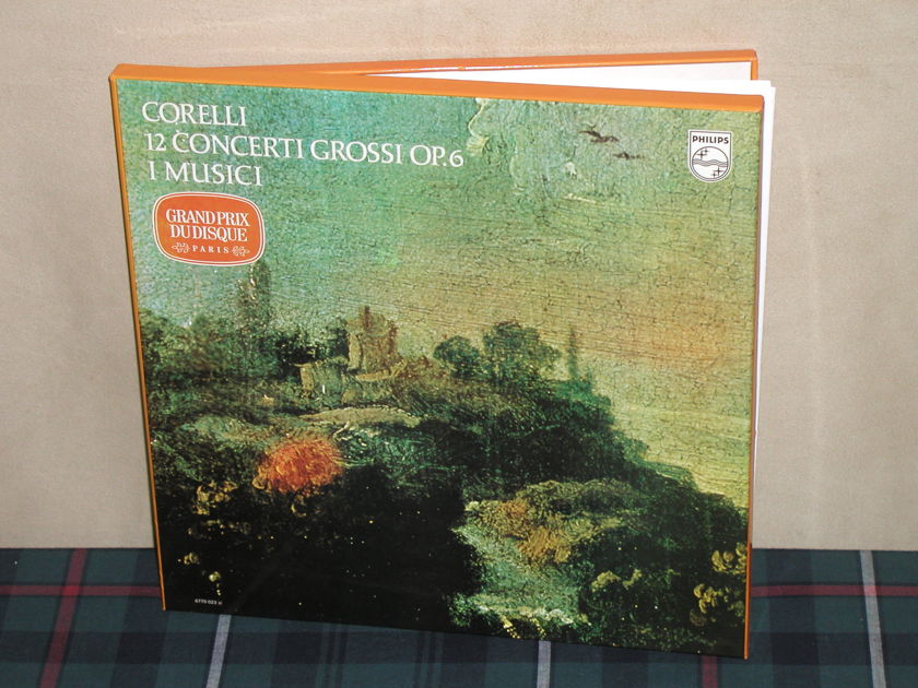 I Musici      Corelli 12 Concerti - Grossi Op.63LP Boxset Philips Import pressing 6770 Colorback