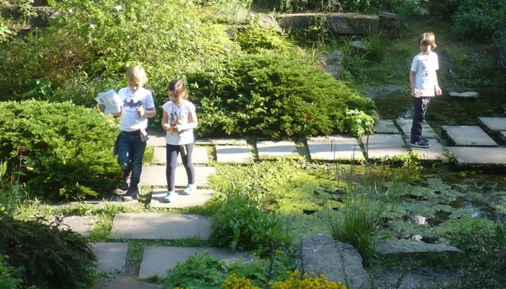 geocaching in düsseldorf weg am teich