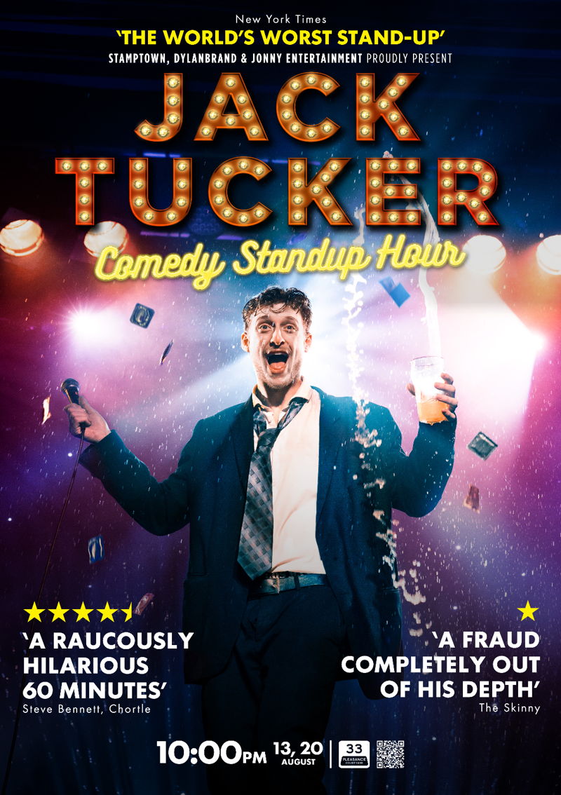 The poster for Jack Tucker: Comedy Stand-Up Hour