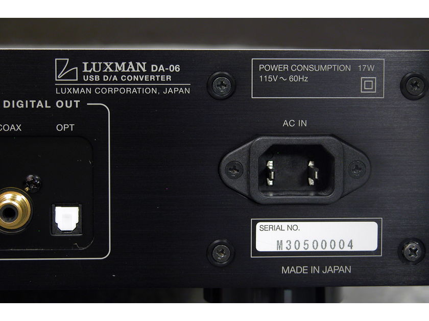 Luxman DA-06 USB D/A Convertor
