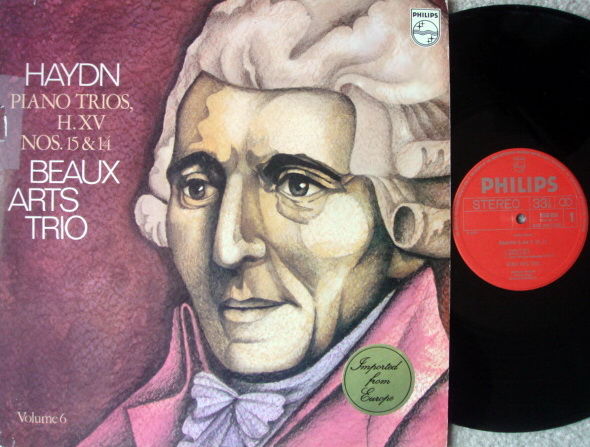 Philips / BEAUX ARTS TRIO, - Haydn Piano Trios No.14 & ...