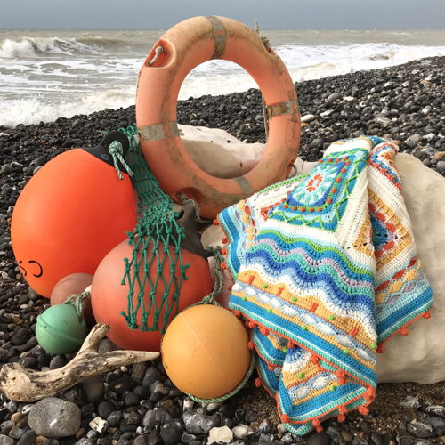 Manta para pentear a praia CAL