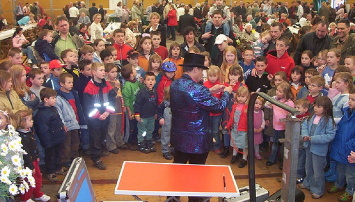 zauberer minimax großes publikum