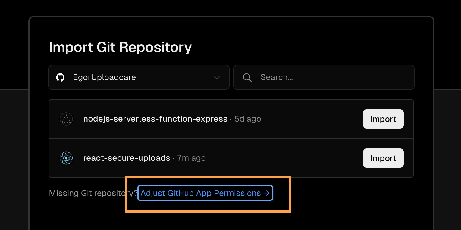 Adjusting GitHub app permissions