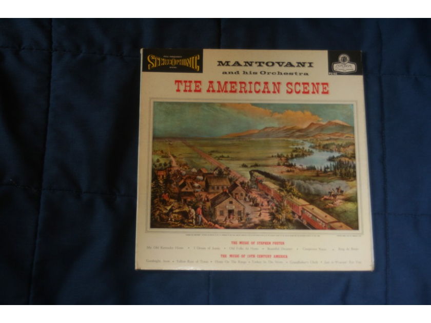 Mantovani and his Orchestra - The American Scene Blue Back London PS182