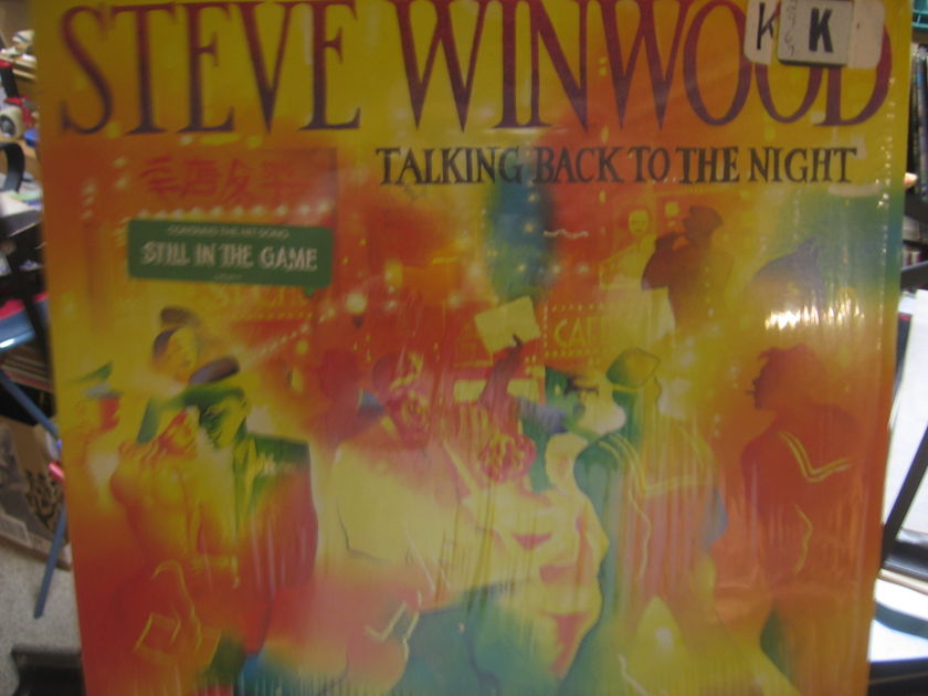 Steve Winwood - TALKING BACK TO THE THE NIGHT SHRINK STILL ON COVER