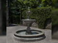 charleston outdoor fountain with basin