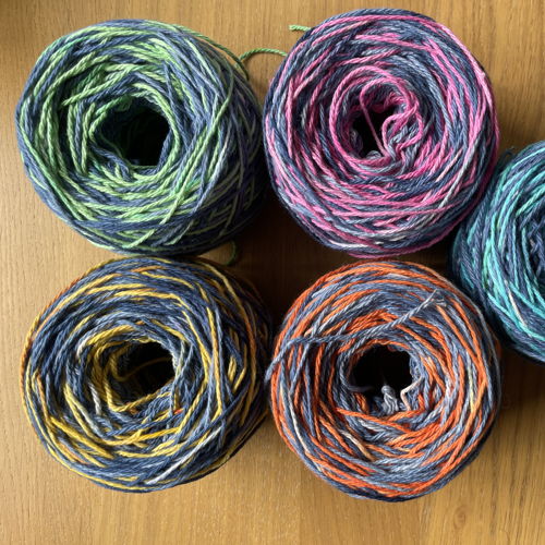 Gehaakte bobbel float omslagdoek