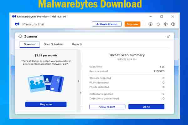 download malwarebytes account