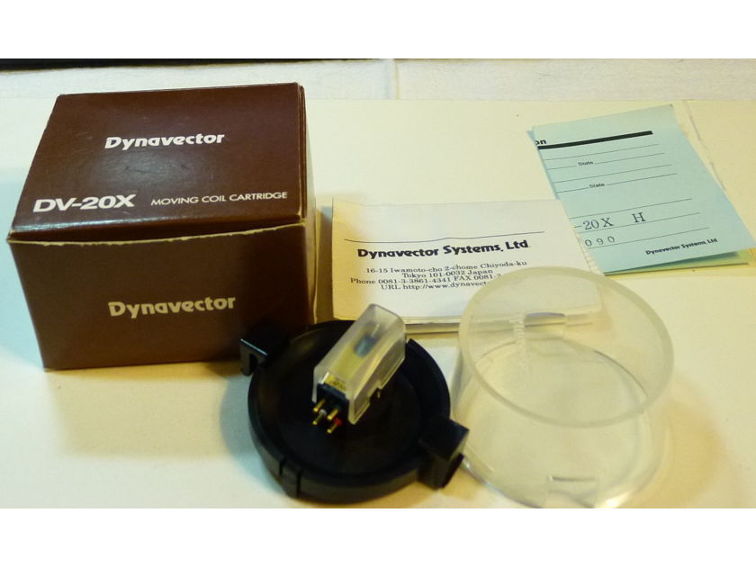 Dynavector DV-20X   high output moving coil HOMC cartridge made for VPI table