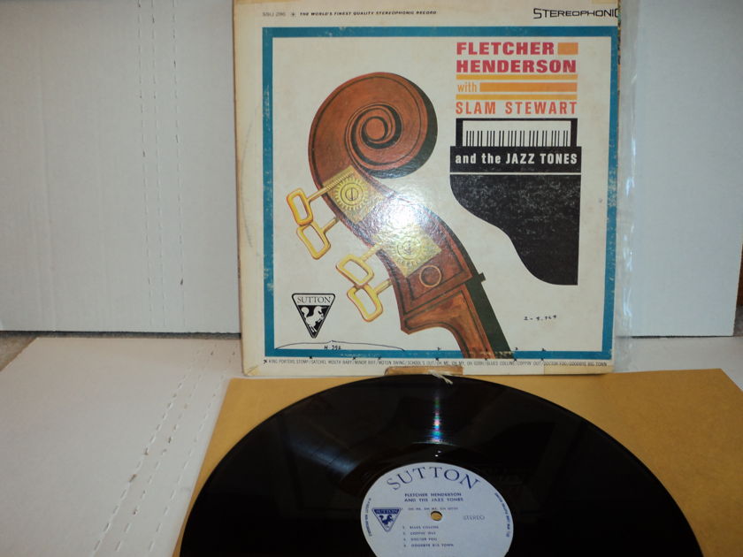 Fletcher Henderson - with Slam Stewart & the Jazz Tones 1950's Sutton Records rare jazz