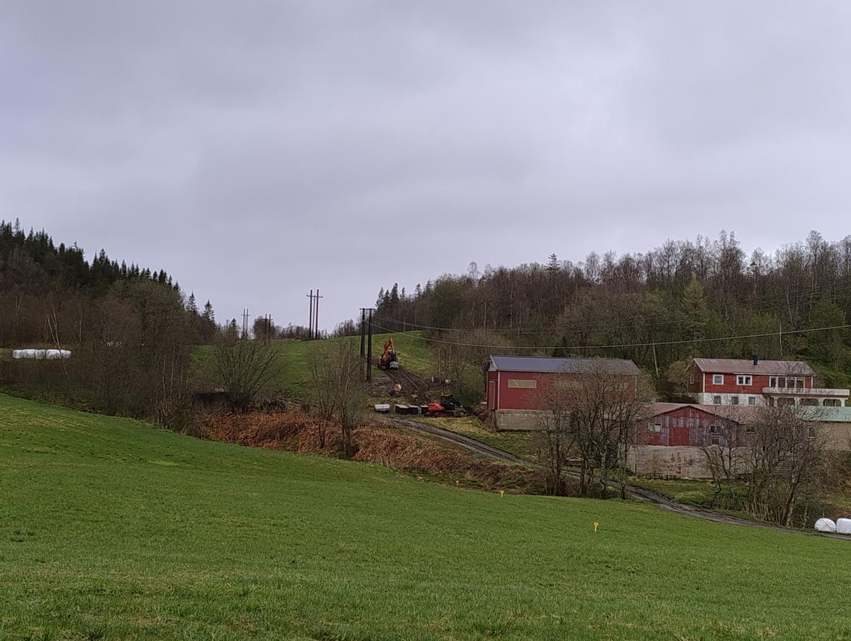 Ny høyspentlinje Dagsvikelva kraftverk