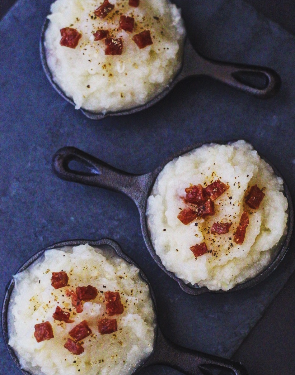 turnip keto mashed potatoes