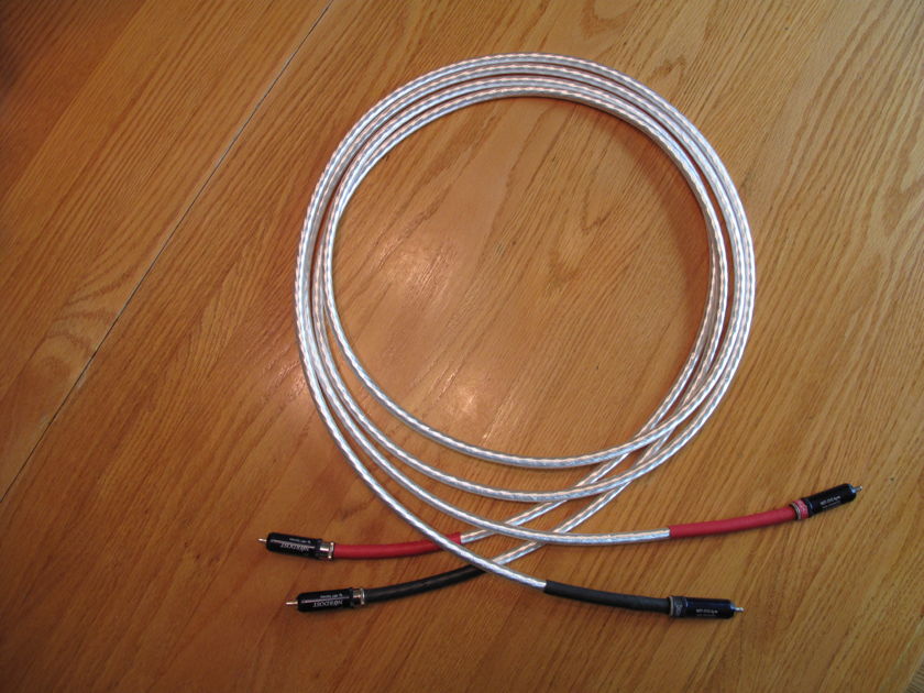 Nordost Valhalla RCA interconnects 2 meters MINT