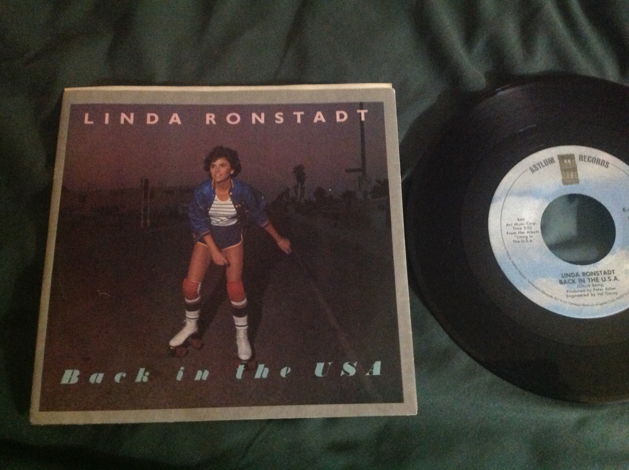 Linda Ronstadt - Back In The Usa 45 With Sleeve
