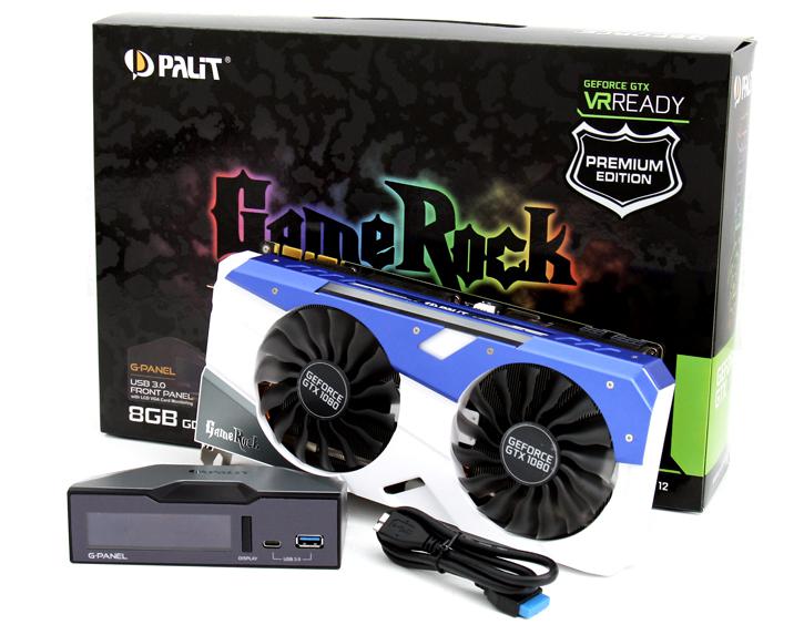 Palit GeForce GTX 1080 GameRock Premium Edition Review - Slant