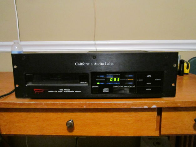 California Audio Labs Tempest Tube CD Player For Sale | Audiogon