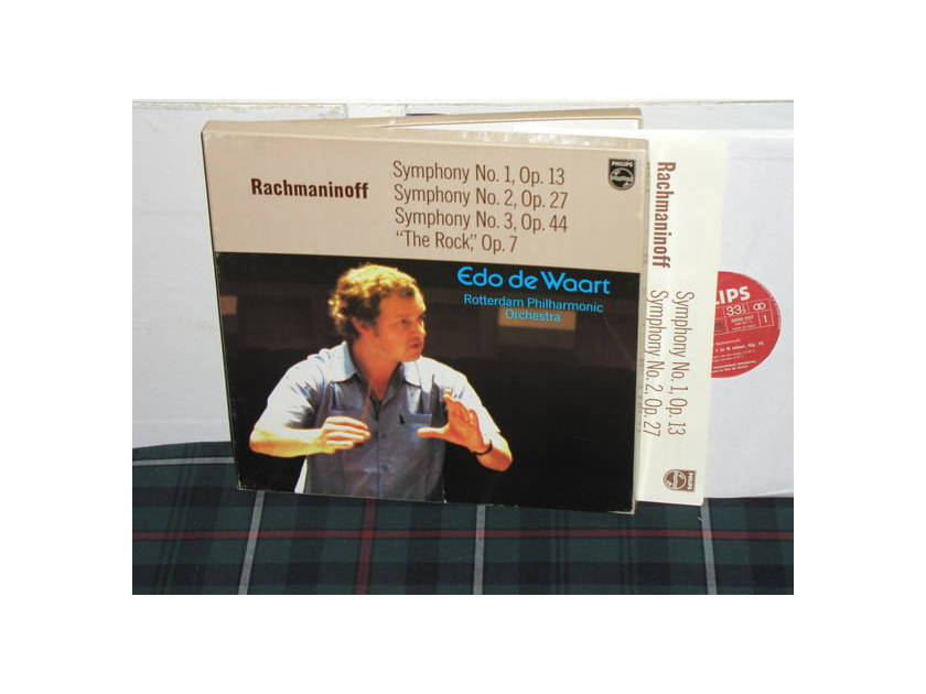 De Waart/RPO - Rachmaninoff 1-2-3 Philips Import  6998 3lp boxset