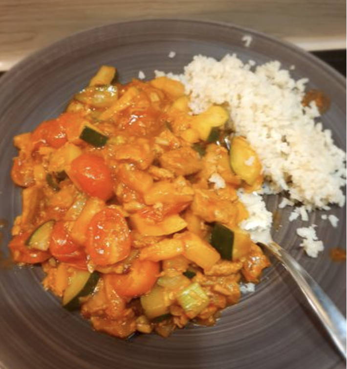 Vegan curry - review - Peas Maker