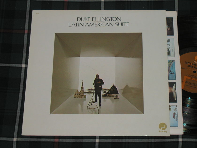 Duke Ellington And His Orchestra - "Latin American Suite"   Fantasy Orig. Fantasy F-9640 Early 70's pressing w/tall text labels.