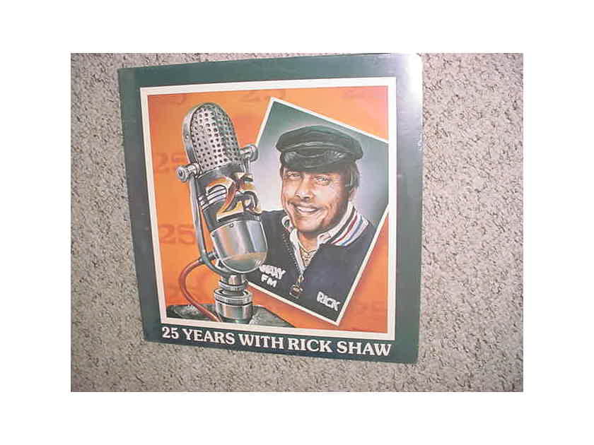 SEALED 25 Years of Rick Shaw lp record - WAXY FM 105.9 Radio misc. rock pop