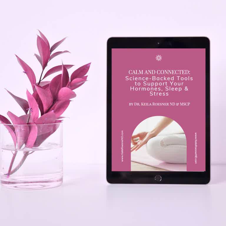 CALM AND CONNECTED: Science-Backed Tools to Support Your Hormones, Sleep & Stress