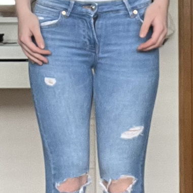 Bershka, skinny low rise Jeans